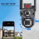 Camara Seguridad 3 Pantallas Sirena Wifi