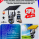 Camara Seguridad Solar Wifi Doble Lente
